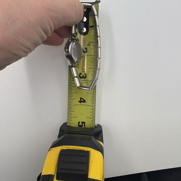 Vintage Ciao Italia Quartz Silver Toned Stainless Steel Watch- Untested - Picture 5 of 5